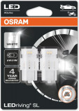 Set 2 LED W21W Osram LEDriving SL