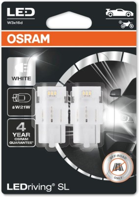 Set 2 LED W21W Osram LEDriving SL foto