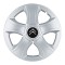 Set 4 Capace Roti 16 inchi (R16) Bis Gri, Compatibile Cu Citroen
