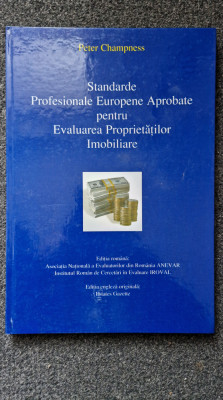 STANDARDE PROFESIONALE EUROPENE APROBATE PENTRU EVALUAREA PROPRIETATILOR foto