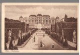 CPIB 23971 - CARTE POSTALA - VIENA , WIEN. BELVEDERE, CIRCULATA, 1920, INTERBELICA, STAMPILA, TIMBRU