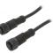 Cablu senzor automatizare 4 PIN M12-M12 1m