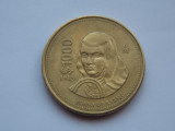 1000 pesos 1989 Mexic