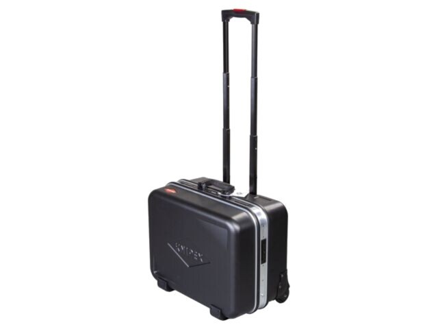 Valijoară pentru unelte cu roți KNIPEX, neagră, ABS, 510x410x270mm