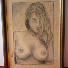 TABLOU GRAFICA IN CREION, NUD