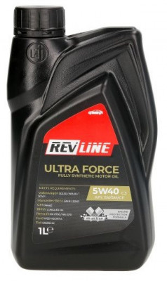 Ulei Motor RWJ Rev Line Ultra Force C3 5W-40 1L ULTRA F. C3 5W40 1L foto