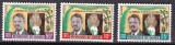 Guineea 1962 Patrice Lumumba MI 92-94 MNH, Nestampilat