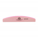 Cumpara ieftin Pila buffer unghii, granulatie 220/220, culoare roz, Global Fashion