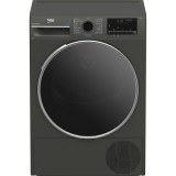 Uscator de rufe Beko B3T68239MGEU, 8 kg, Pompa de caldura, Clasa D, Child Lock, 15 programe, Digital Display, Manhattan Grey