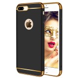Cumpara ieftin Husa telefon Apple Iphone 8 Plus ofera protectie 3in1 Ultrasubtire Lux Black Matte