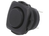 &Icirc;ntrerupător Rocker SP3T ON-OFF-ON 10A 28VDC negru