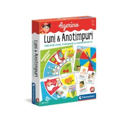 Joc educativ pentru copii Anotimpuri si Lunile anului, ATU-083891