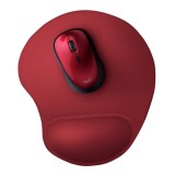 MOUSE Trust Bigfoot Ergo Gel Mousepad - Red &quot;20429&quot; (timbru verde 0.18 lei)