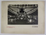 FOTOGRAF V. BUZDUGAN , SOCIETATEA CORPULUI POSTAL , TELEGRAFIC SI TELEFONIC , BUCURESTI , FOTOGRAFIE DE GRUP LA ATENEUL ROMAN , 15 AUGUST , 1931
