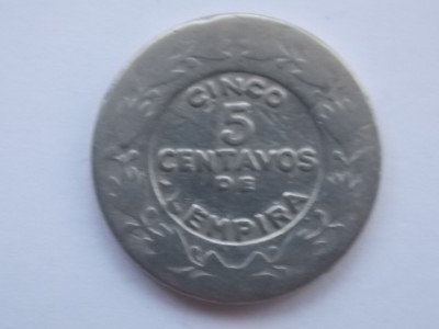 5 CENTAVOS 1956 HONDURAS foto