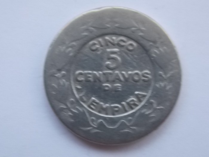 5 CENTAVOS 1956 HONDURAS