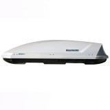 Cutie Portbagaj Auto Neumann Aleo Adventure 205 Alb, 460L, 205x84x46cm, Deschidere Dubla, 75kg, ABS Protectie UV, Certificata TUV
