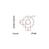 Pinion fata Yamaha YZ YZF WRF JTF565