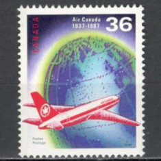 Canada.1987 50 ani compania aeriana AIR CANADA SC.73