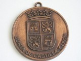 QW1 19 - Medalie - tematica heraldica - efigia Casei de Castilla si Leon Spania, Europa