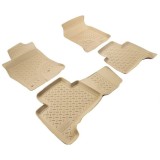 Covorase Auto Tip Tavita Cauciuc Bej Lexus GX470 2003-2009 ALM - Protectie Podea Interior