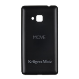 Husa Back Cover telefon Kruger &amp;amp; Matz Move, Negru, Kruger&amp;Matz