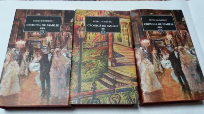 Cronica De Familie- Petru Dumitru 3 VOLUME --JURNALUL NATIONAL