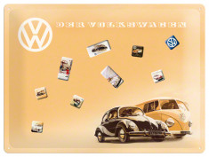 Placa metalica - Volkswagen - Remember - 30x40 cm foto