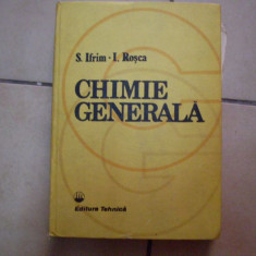 Chimie Generala - S.ifrim I.rosca ,550447