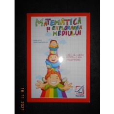 MATEMATICA SI EXPLORAREA MEDIULUI. CAIET DE LUCRU PENTRU CLASA PREGATITOARE 2019