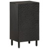 VidaXL Dulap lateral, negru, 40x33x75 cm, lemn masiv de mango 356843