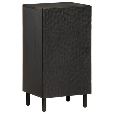 vidaXL Dulap lateral, negru, 40x33x75 cm, lemn masiv de mango 356843 foto