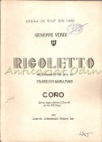 Cumpara ieftin Rigoletto. Melodrama In Tre Atti. Coro - Giuseppe Verdi