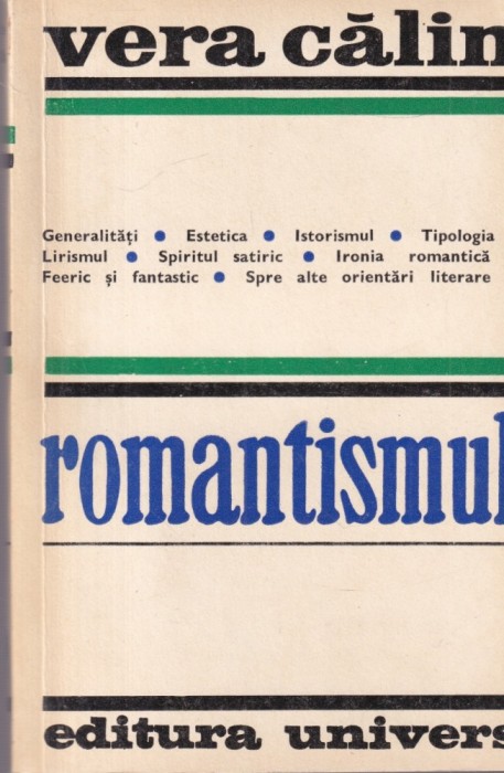 Vera Calin - Romantismul