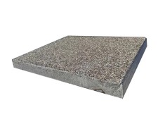 Trotuar din beton cu aspect de piatra de rau 120x100x10 cm