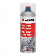 Spray zinc deschis Perfect 400 ml Wurth foto