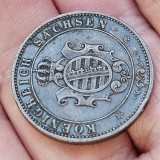Germania SACHSEN 5 PFENNIGE 1862 B