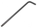 Cheie imbus sferic 6mm 184mm oțel crom-vanadium