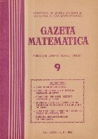 Gazeta Matematica, Nr. 9 / 1976