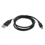 Cablu de date si incarcare USB 2.0 - la conector Micro-USB 1M Negru, Otb