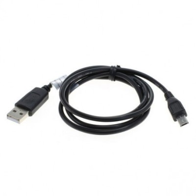 Cablu de date si incarcare USB 2.0 - la conector Micro-USB 1M Negru foto