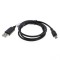 Cablu de date si incarcare USB 2.0 - la conector Micro-USB 1M Negru