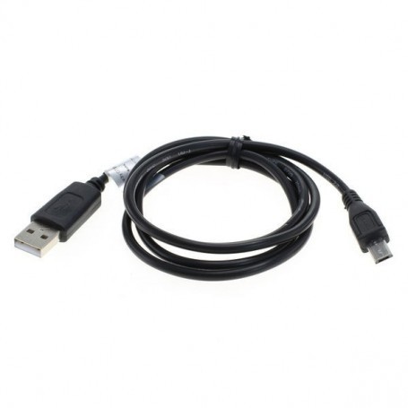 Cablu de date si incarcare USB 2.0 - la conector Micro-USB 1M Negru