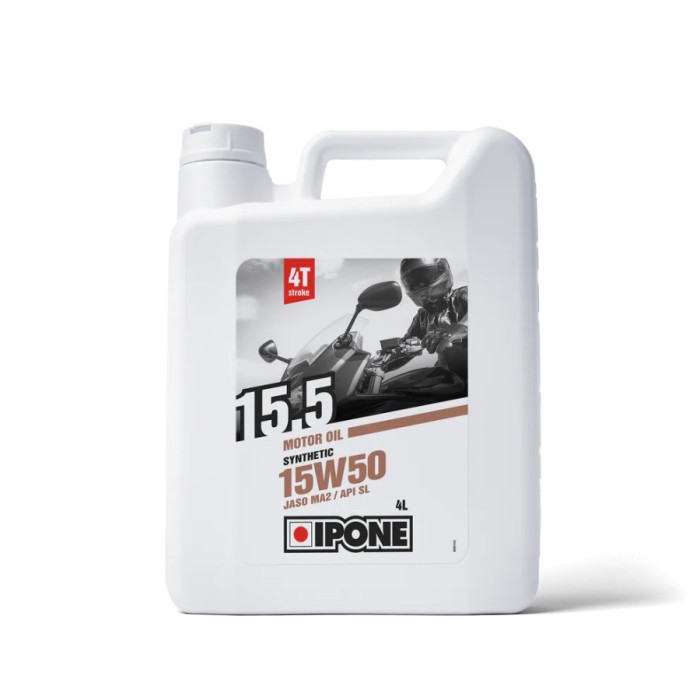 MBS Ulei moto 4T Ipone 15.5 (15W50) Sintetic - JASO MA2 - API SL, 4L, Cod Produs: 800063IP