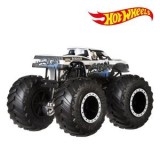 Set de 2 masinute Monster Truck, scara 1:64, negru si alb, CMCLASS