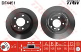 Disc frana BMW Seria 3 (E90) (2005 - 2011) TRW DF4451