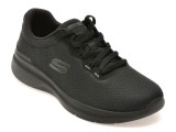 Pantofi sport SKECHERS negri, DYNAMIGHT 3.0, din material textil