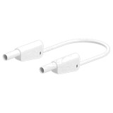 Cablu de măsurare ST&Auml;UBLI 32A 1,5m mufă banană 4mm alb