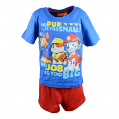 Pijama vara baieti E Plus M Paw Patrol PAW 52 04 650, Multicolor foto