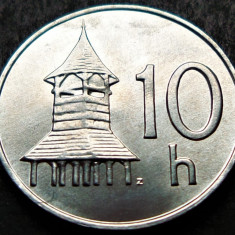 Moneda 10 HALIEROV - SLOVACIA, anul 2002 * cod 2572 B = UNC